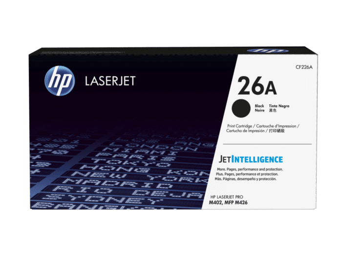 HP 26A Black Original LaserJet Toner Cartridge